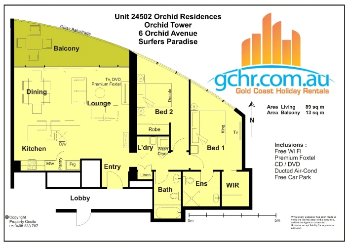 2 Bedrooms Apartment