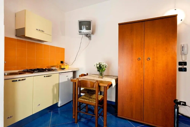 Studio with balcony and with sea view
