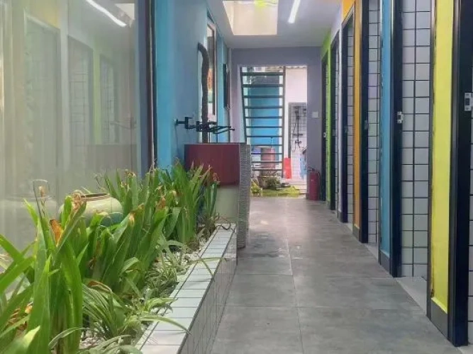 Outside