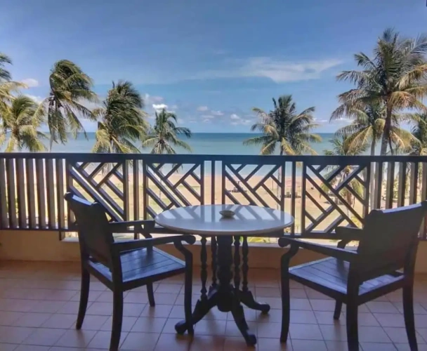 Deluxe Double room with balcony and with sea view