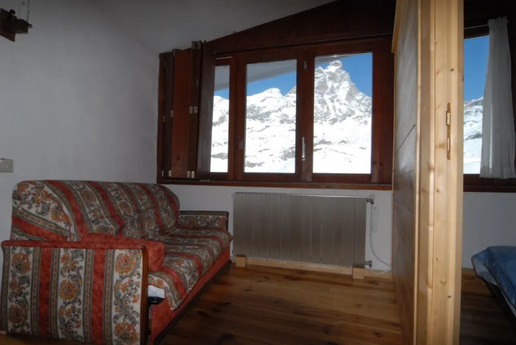 Luxury Sauna Cervinia Panoramic Duplex