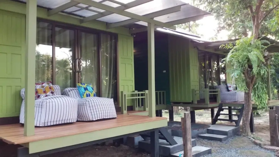 Twin Cottage with balcony