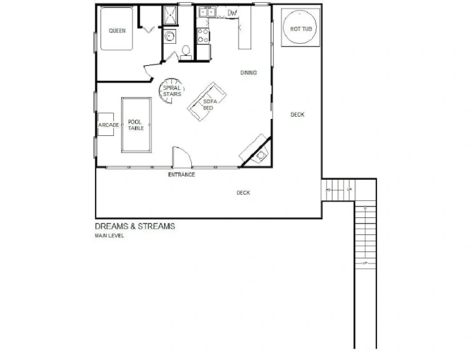 2 Bedrooms Studio