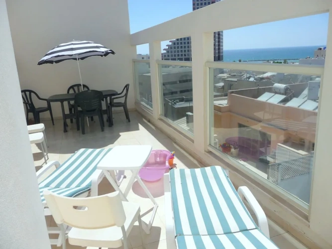 Standard Duplex room with balcony and with sea view