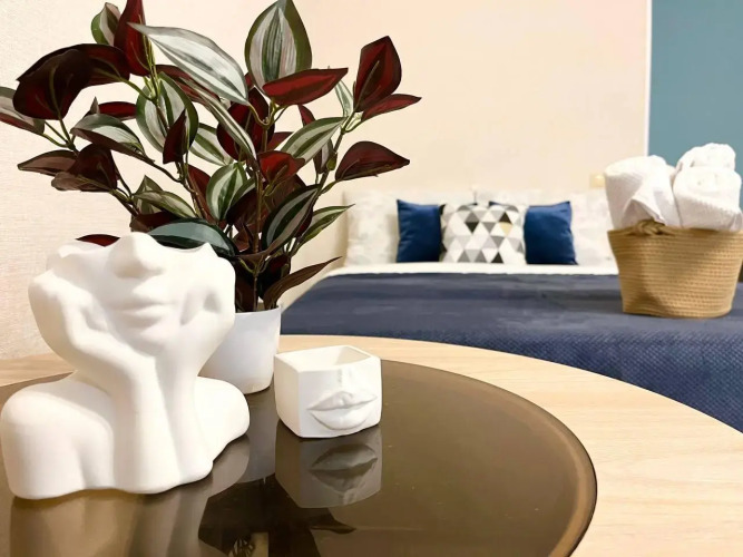 Фотография номера квартиры Апартаменты Солнечная студия в районе ТЦ СИТИ-МОЛЛ