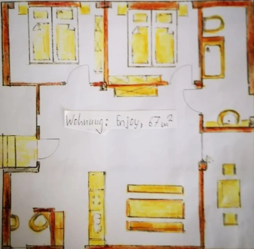 Apartment with balcony