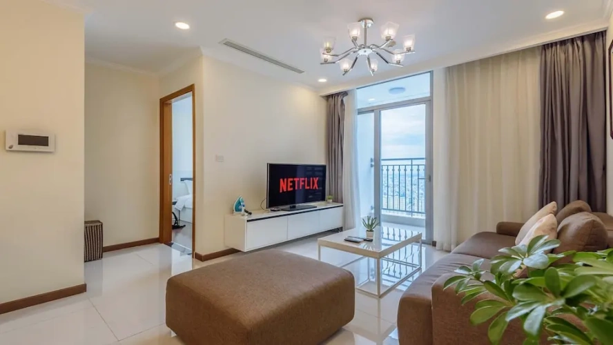 Deluxe Double Apartment with balcony and with city view