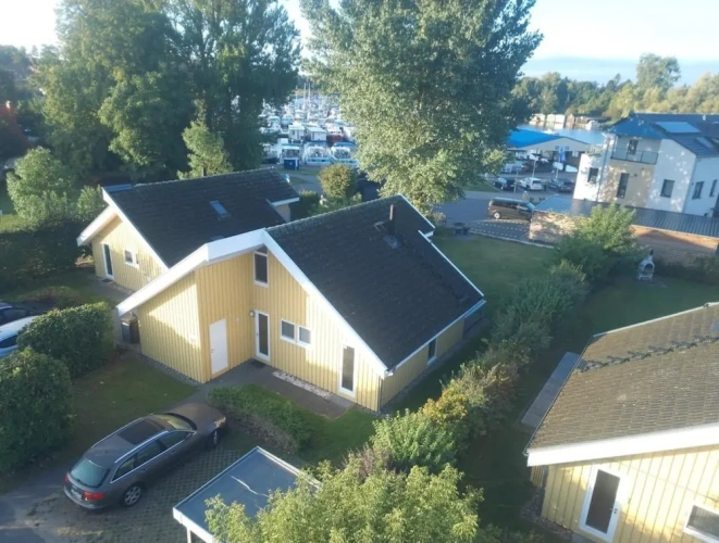 Cottage with balcony