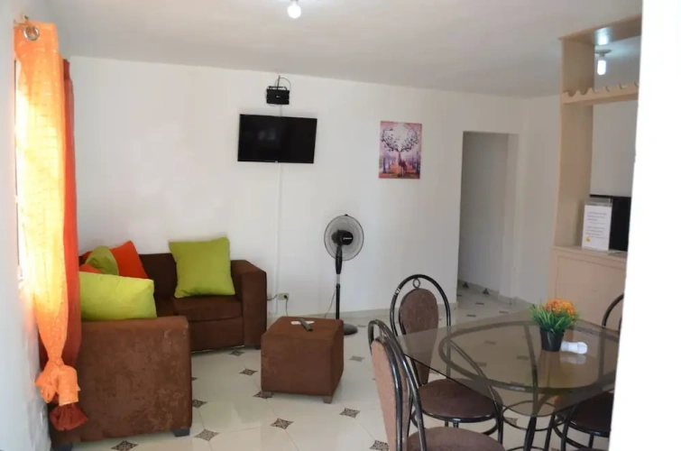 2 Bedrooms Family Apartment with garden view