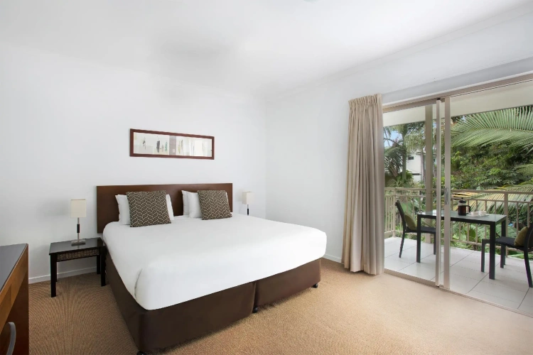 Standard Double room with balcony and with view