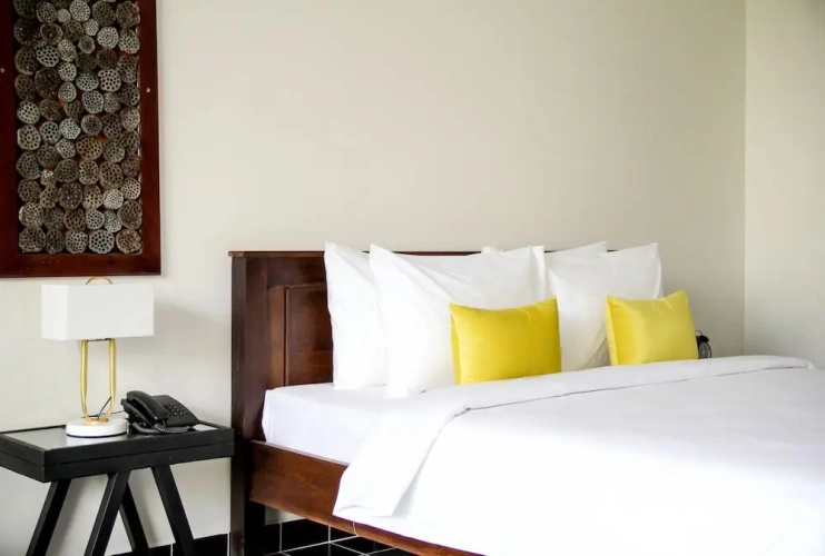 Double Suite with balcony and with pool view