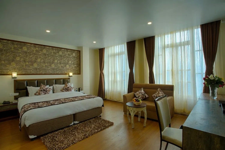 Deluxe Double room with mountain view