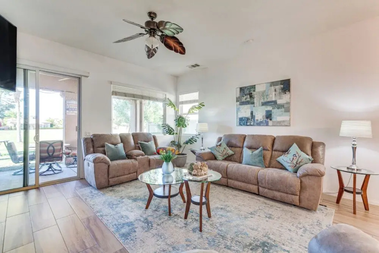 On Golf Course: Quiet Indio Home w/ Pool Access!