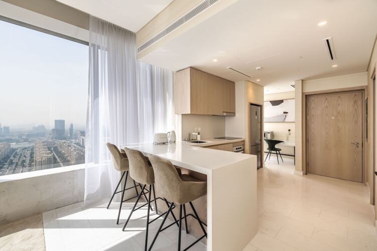 Sea Living High Floor 1 Bed Palm Tower - Image 13