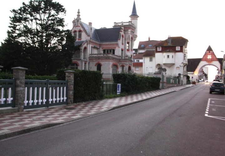 Outside