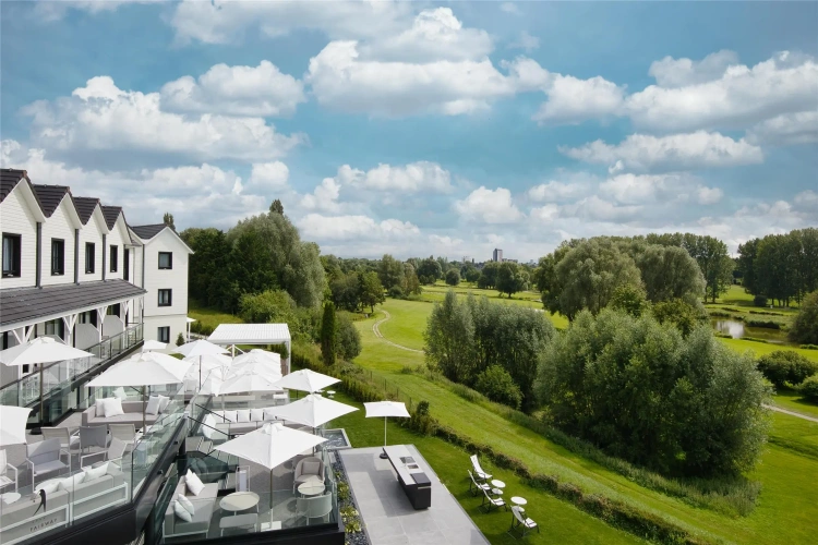 Deluxe Double room with balcony and with golf view