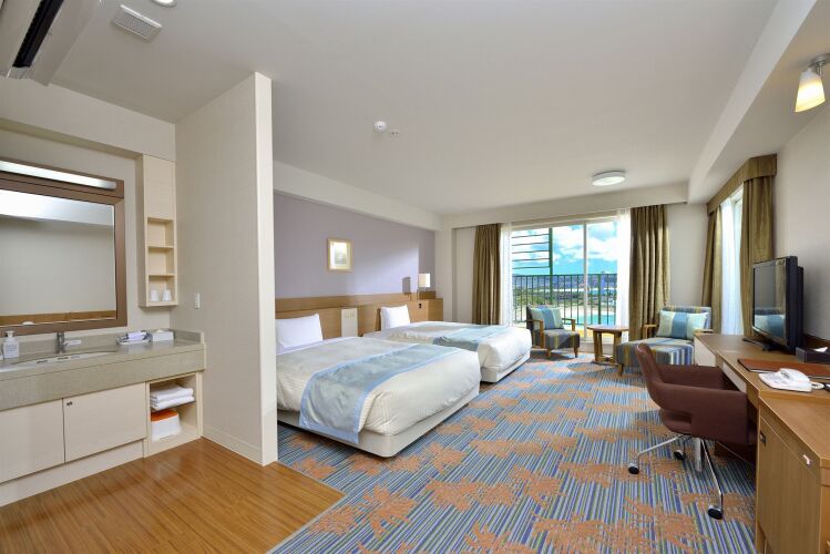 Vessel Hotel Campana OkinawaOver view