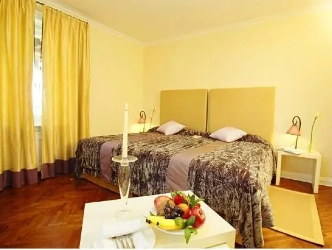 2 Bedrooms Standard Double room with garden view