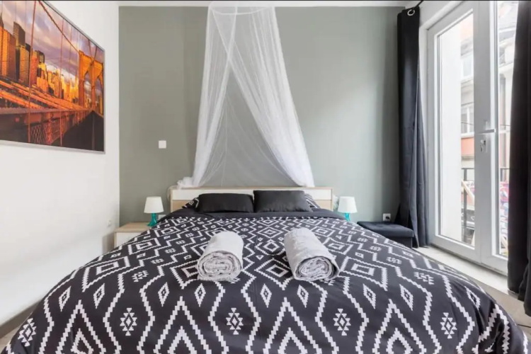 Apt B Boston, 25m2, Centre, Balcon
