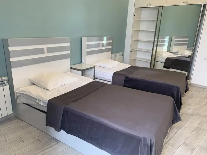Deluxe Twin room with balcony and with pool view