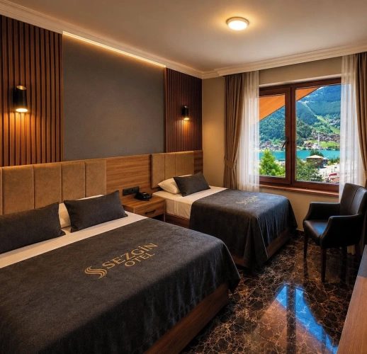Standard Triple room with lake view