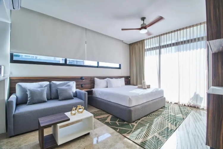 Luxury Studio Ideal for your Tulum Workaction, 500MB Internet FAST SPEED