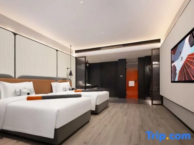 Deluxe Twin room with city view