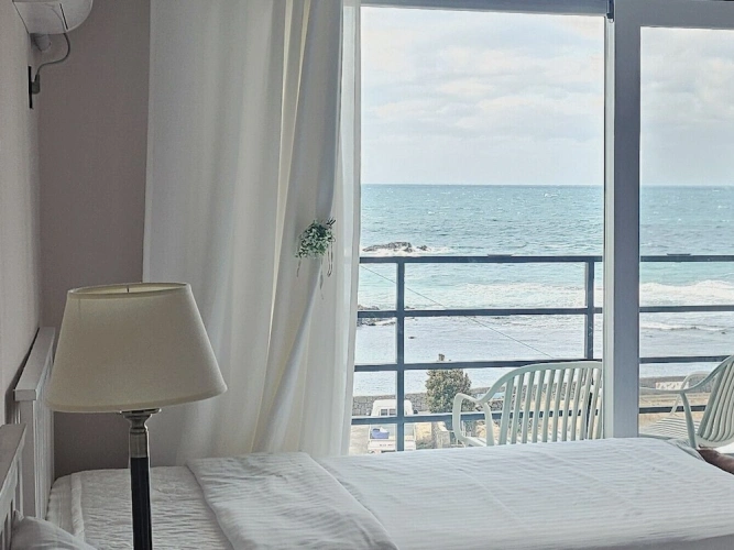 2 Bedrooms Family Apartment with balcony and with sea view