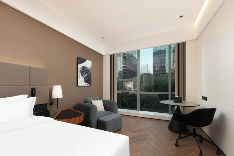 Deluxe Twin room with city view