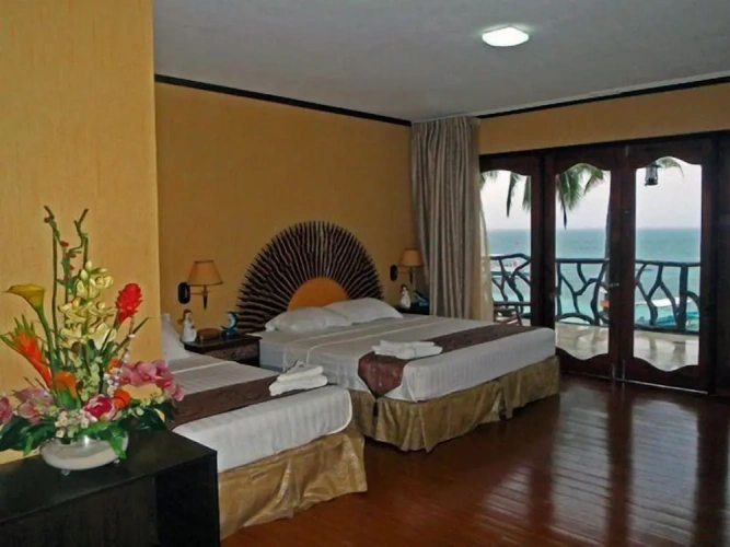 Presidential room with balcony and with ocean view
