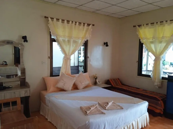 Standard Double room with balcony and with garden view