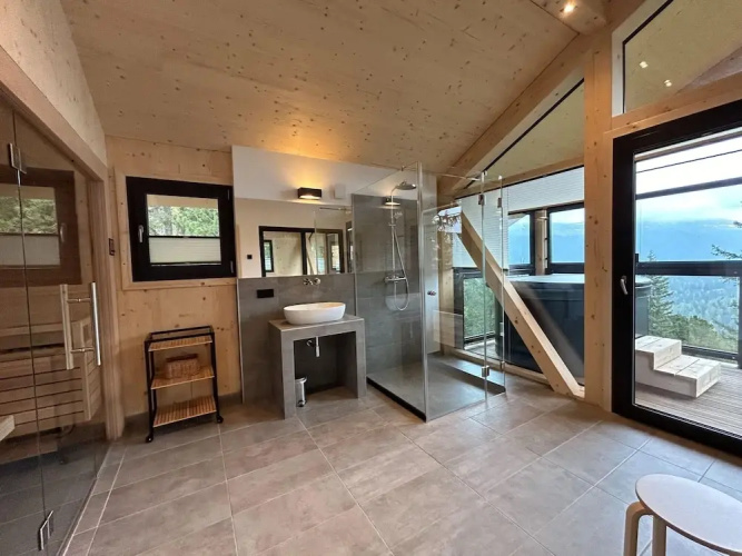 Pleasant Chalet With Sauna