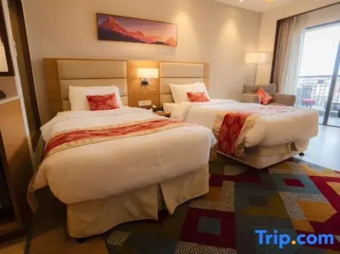 Deluxe Twin room with balcony and with city view