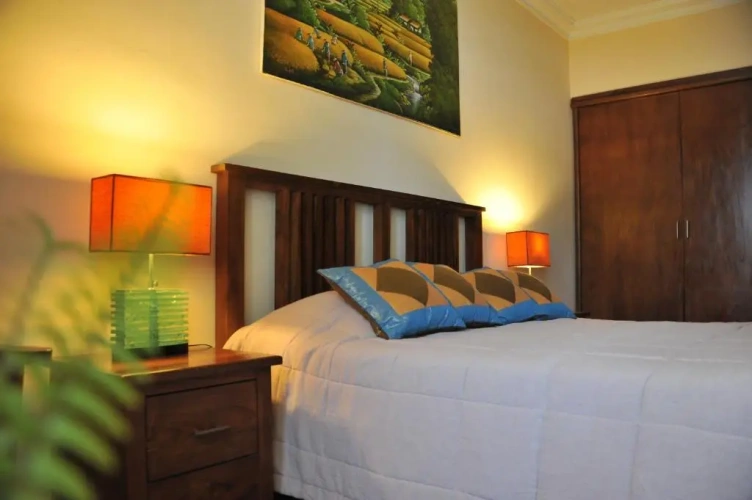 Deluxe room with balcony and with view