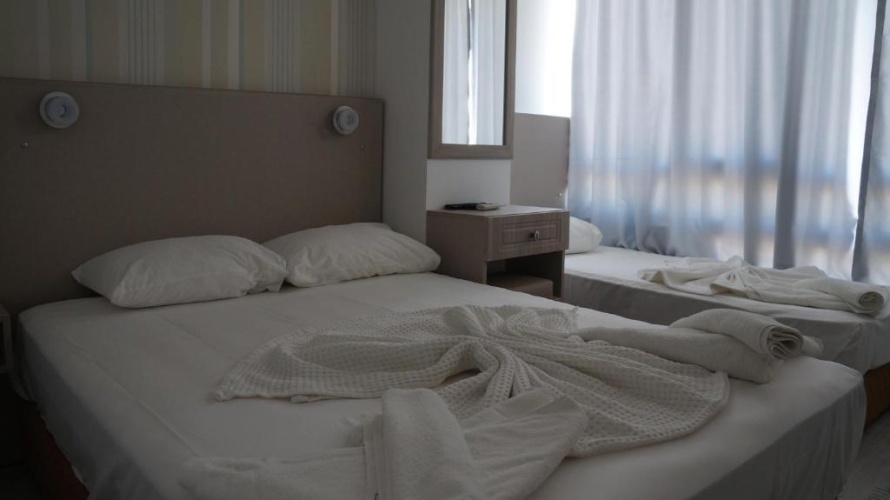 Standard Twin room with balcony and with view