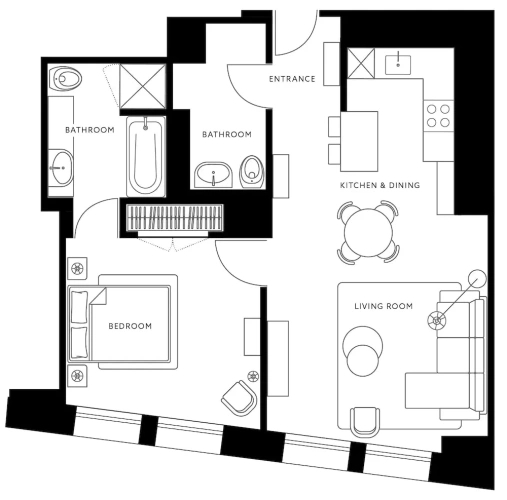 Standard Double Apartment
