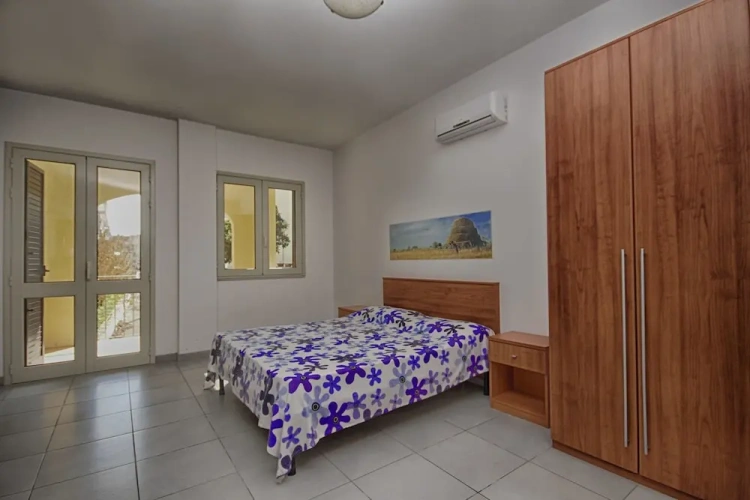 Studio with balcony