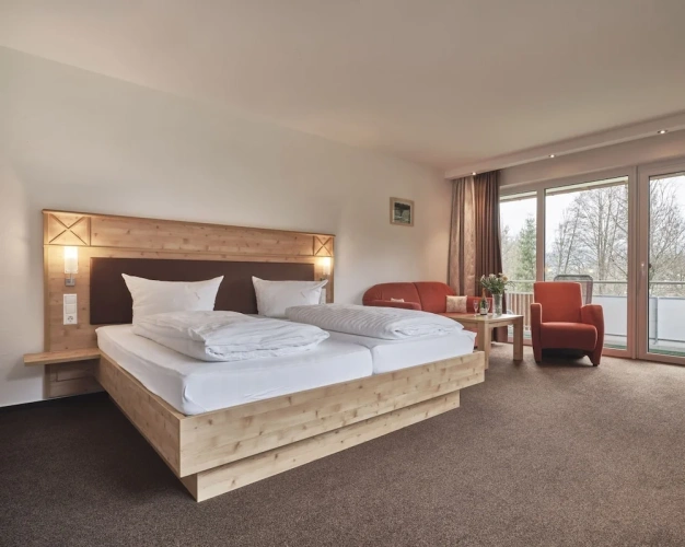 2 Bedrooms Deluxe Quadruple room with balcony