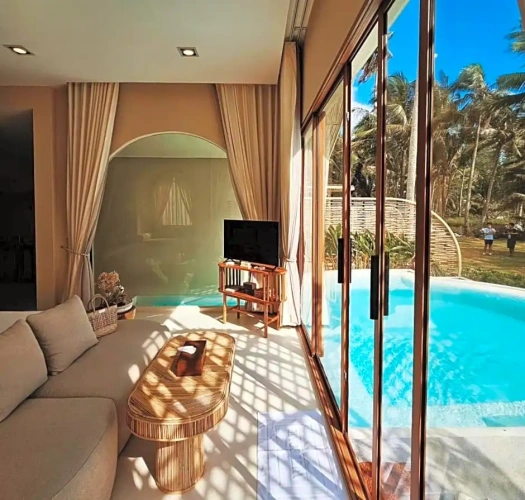 Villa beachfront