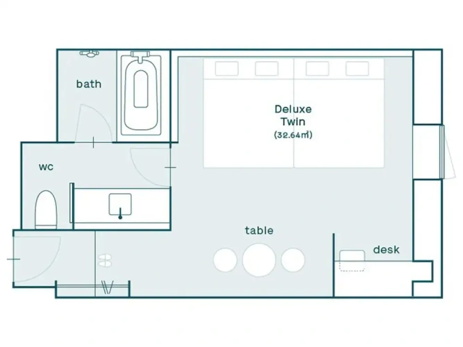 Deluxe Double Family room