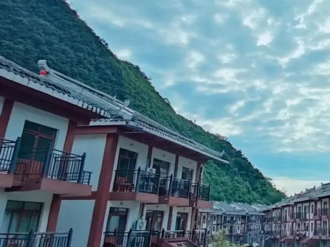 Outside