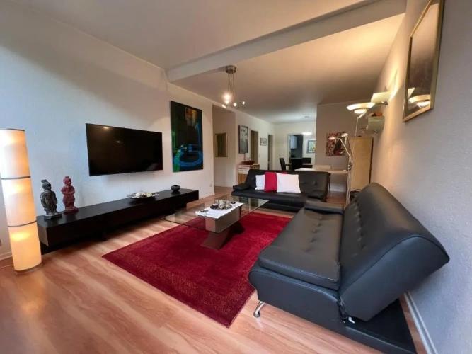 Double Apartment with garden view