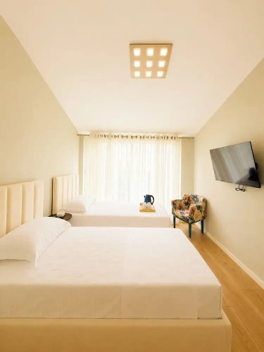 Standard Twin room with city view