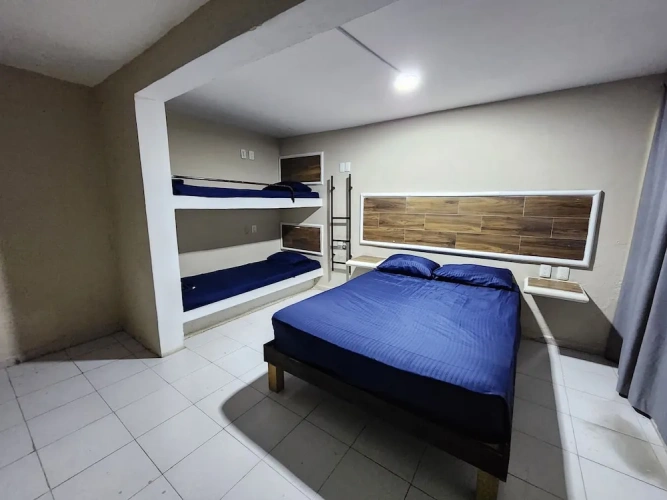 1 Bedroom Standard Quadruple Family Basement room