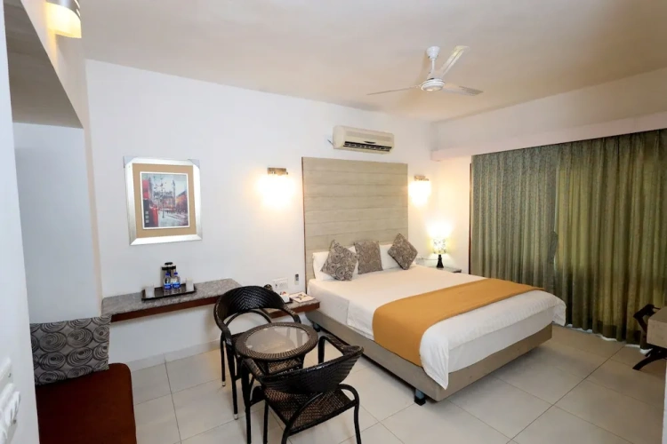 Premium Double room with balcony and with garden view