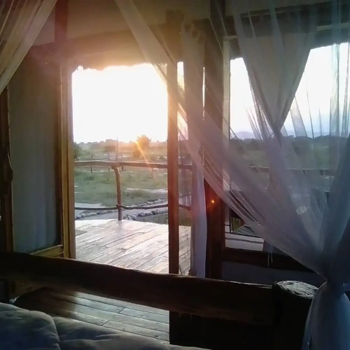 Chalet with mountain view