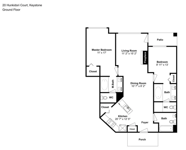2 Bedrooms Premier Basement room