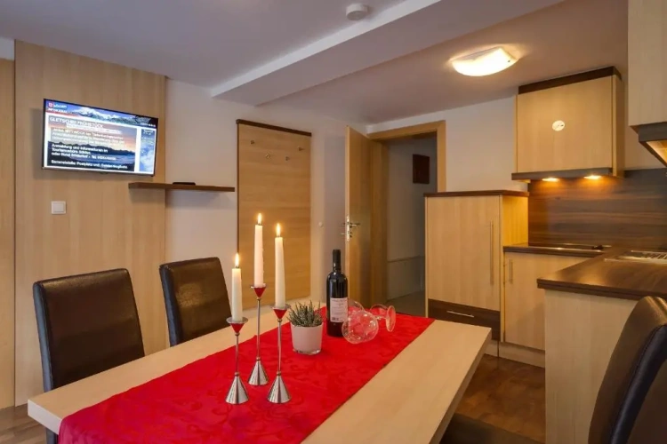 Apartment with balcony and with view