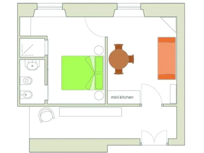 1 Bedroom Apartment