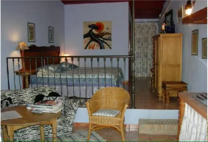 Studio with balcony